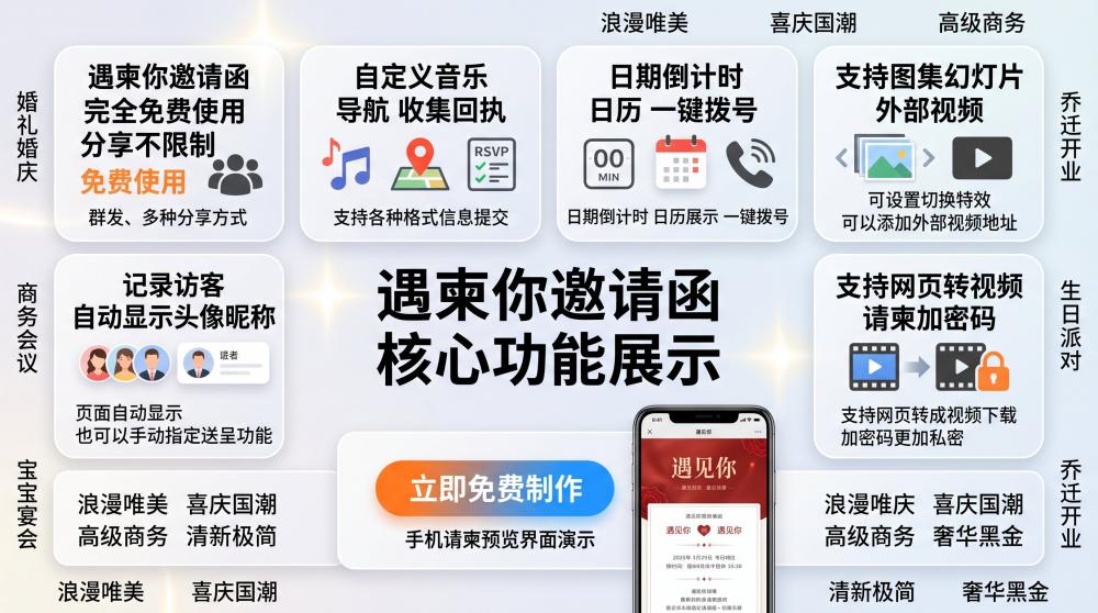 亲测5款寿宴请柬制作工具！免费好用不踩坑，小白也能快速上手